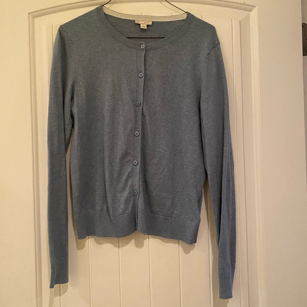 Gap Blue Button Cardigan